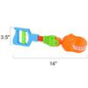 ArtCreativity Dino Robot Hand Grabber, Set of 2, 14 Inch Robotic Arm Reacher Grab Claw, Cool Grabbing Stick for Kids, Fun Dinosaur Toys for Boys and Girls, Great Holiday and Birthday Gift Idea view 3