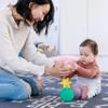 Infantino Activity Ball Set Music & Lights - 4 Colorful, Bouncy, & Multi-Textured Balls for Fine Motor Development for Little Hands view 3