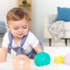 Infantino Activity Ball Set Music & Lights - 4 Colorful, Bouncy, & Multi-Textured Balls for Fine Motor Development for Little Hands view 4