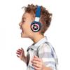 LEXiBOOK Avengers Marvel 2-in-1 Bluetooth Headphones for Kids - Stereo Wireless Wired, Kids Safe, Foldable, Adjustable, red/Blue, HPBT010AV view 2