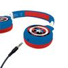 LEXiBOOK Avengers Marvel 2-in-1 Bluetooth Headphones for Kids - Stereo Wireless Wired, Kids Safe, Foldable, Adjustable, red/Blue, HPBT010AV view 4