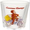 Curious George SAN3505-2 Mini Glass Classic Bicycle view 1