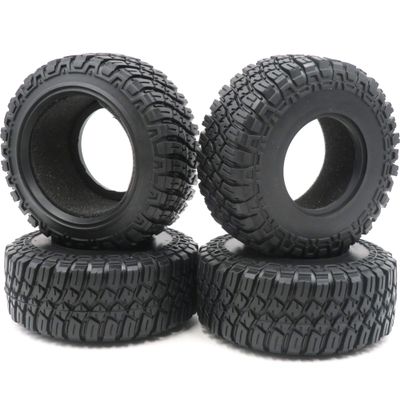4pcs 1/10 RC 2.2/3.0inch Short Course SC Tires Tyres Height 118mm/4.64inch