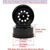 4pcs 1/10 RC 2.2/3.0inch Short Course SC Tires Tyres Height 118mm/4.64inch view 2
