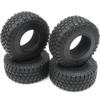 4pcs 1/10 RC 2.2/3.0inch Short Course SC Tires Tyres Height 118mm/4.64inch view 3