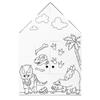 Easy Playhouse Cardboard Dinosaur House - Kids Art & Craft for Indoor & Outdoor Fun, Color Dino Species, 32inchesX26.5inchesX40.5inches view 3