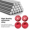 HobbyPark 17mm Hex Wheel Nuts Adapter with Wheel Hex Wrench Tool for Traxxas X-Maxx E-Revo E-Maxx Summit Monster Truck RC Tires (with Red Nuts) view 3