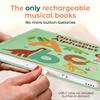 Cali's Books Dinosaur Alphabet Book Toddlers 1-3 - Dino ABC, Headphone Jack, Musical Books Kids, Interactive Talking Baby Toddler Sound Book, Educational Song Learning Toys Singing Music Toy Babies view 2