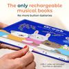 Cali's Books Greek Nursery Rhymes - Bilingual Children's Books, USB C Rechargeable, Interactive Musical Book for Baby, Toddlers, Bilingual Baby Books, Greek for Kids view 2