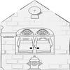 Easy Playhouse Police and Fire Station - Kids Art & Craft for Indoor & Outdoor Fun  Decorate & Personalize The Cardboard Fort, 32" X 26. 5" X 40. 5" - Made in USA, Age 3+ [Amazon Exclusive], white view 3