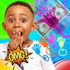 JA-RU Giant Sticky Hands for Kids (12 Pack)  Stretchy Sticky Fidget Toys, Bulk Goodie Bag Stuffers, Sticky Hands Party Favors & Classroom Treasure Box Prizes. 414-12s view 3