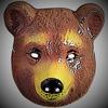 Bear Mask-Plastic-Child view 1