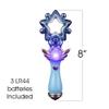 ArtCreativity Light Up Magic Star Wand, Set of 2, Cute Princess Wands with Flashing LED Effect & Magical Sounds, Batteries Included, Pretend Play Prop, Best Birthday Gift, Party Favor for Kids view 3