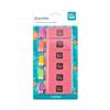 6 Pink Erasers + 5 Cap Erasers view 1
