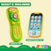 JOYIN Baby Toy Phone, Remote and Smartphone with Music, Fun Learning Musical Toys for Babies, Boys or Girls, Holiday Stocking Stuffers, Birthday Gifts for Kids, Easter Basket Stuffers view 3