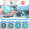 STARBOLO Ball Pit Balls for Toddlers Pack of 100 200 500 - BPA&Phthalate Free Non-Toxic Crush Proof Soft Plastic Balls for 1-5Years Old Toddlers Girl Kids Birthday Pool Playpen Tent Party view 3