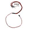 RETYLY 6 LED Light Kit 2 White 2 Red 2 Blue for 1/10 1/8 SCX10 D90 RC Car view 3