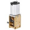 Brush DC Motors N20 DC12V Metal Gearwheel Gear Motor CW/CCW Micro Speed Reduction Motor for Intelligent Toy, Simulation Robot Electronic Lock(DC12v16RPM) view 2