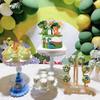 13PCS 3D Dinosaur Cake Topper Cupcake Topper Cake Decorations for kids Birthday Baby Showr Party Supplies view 4