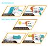 JOYIN 2 in 1 Super Water Gun Blaster Pistol and Foam Ball Popper Air Toy Guns with 12 Foam Balls, Kids Shooting Game, Squirt Guns for Kids Summer Swimming Pool Beach Sand Indoor Outdoor Activity Play view 2