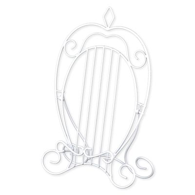 Large Size Iron Easel HARP 6590 White
