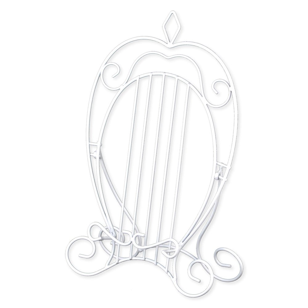 Large Size Iron Easel HARP 6590 White