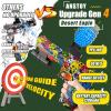 Anstoy Electric Gel Gun Blaster, Automatic Gel Ball Blaster with Goggles, Orby Toy with Sight for Outdoor Backyard Team Games, Rechargeable Splat Toy, for Ages 14+ - Angry view 2