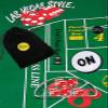 Cyber-Deals Craps Starter Kit Sets, Featuring Authentic Las Vegas Casino Table-Played Dice with Clear Acrylic Dice Boat (Linq (Red Polished)) view 1