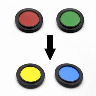 2 pcs Color Changing Chips - Magic Tricks , Party Tricks, Amazing Tricks , Magic Kit,Close Up Magic