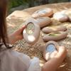 Guidecraft Jumbo Sensory River Stones: Natural Building Blocks Set for Children, Develop Fine Motor Skills view 2