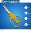 1InTheOffice Blunt Tip Scissors for Kids, 5 Inch Scissors, Kids Stainless Steel Scissors, Right & Left-Handed, 4/Pack view 2
