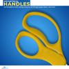 1InTheOffice Blunt Tip Scissors for Kids, 5 Inch Scissors, Kids Stainless Steel Scissors, Right & Left-Handed, 4/Pack view 4