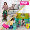 Pop2Play Kids Playhouse  Sturdy and Eco-Friendly Carboard House Folds Flat for Easy Storage  Role Play Toy for Girls and Boys view 2