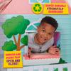 Pop2Play Kids Playhouse  Sturdy and Eco-Friendly Carboard House Folds Flat for Easy Storage  Role Play Toy for Girls and Boys view 3