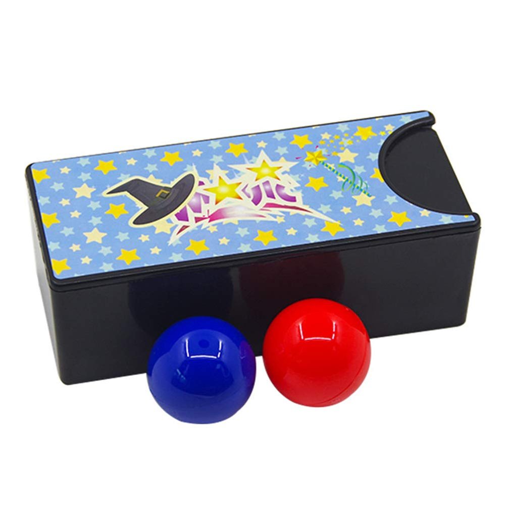 BARMI Creative Changeable Magic Box Prop Turning Red to Blue Ball Kids Adult Trick Toy,Perfect Child Intellectual Toy Gift Set