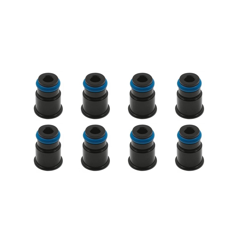 11mm adapter tops (1/2), set of 8 (includes applicable Viton O-ring, retaining clip)