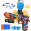 Anstoy Automatic Gel Ball Blaster, Light Waterproof Splatter Ball Blaster Gelfire Toy with Gel Rounds, Sight & Eyewear for Orby Outdoor Shooting Game Party Gift Ages 14 & Up - Love view 1