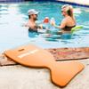 TRC Recreation Super Soft Foam Water Saddle Pool Float for Adults and Kids, Lounger for Swimming Pool, Lake, River and Beach Essentials, Fierce Green view 4