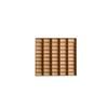 Alejandro Cortes Premium Storage Wooden MDF Display Case Organizer for 50 1/64 Scale Diecast Cars - Natural Finish Wall Mount Storage Shelf for Collectors view 1
