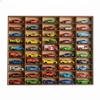 Alejandro Cortes Premium Storage Wooden MDF Display Case Organizer for 50 1/64 Scale Diecast Cars - Natural Finish Wall Mount Storage Shelf for Collectors view 2