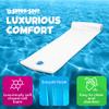 TRC Recreation Splash 1.25" Thick Foam Pool Float Lounger w/ Headrest for Lounging & Sunbathing in Swimming Pools, Beaches & Lakes, 70" x 26" view 3