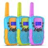 Toys for 4-12 Year Old Boys or Girls, Selieve 3 Pack Walkie Talkies Outdoor Indoor Stem Toys 3 KM Range 22 Channels 2 Way Radio, Gifts for 3-10 Year Old Boys or Girls view 1
