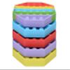 5 Pack Silicone Bubble Sensory Pop Fidget Toy, Office Toys, Anxiety Relief Squeeze Sensory, Autism, ADHD and Special Needs Stress Reliever, 5 Colors Including Rainbow by Treycer view 2