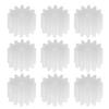 50Pcs Worm Gears, Bettomshin 7x2x5mm/0.28x0.08x0.2"(ODxIDxT)122A 0.5Modulus Plastic Gear, White High Rotating Speed Wide Uses for Pulley Belt Shaft Robot RC Motor Worm Crown Hand DIY Car Kit view 4