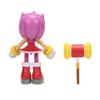 Sonic The Hedgehog 4-Inch Action Figure Modern Amy with Hammer Collectible Toy view 3