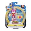 Sonic The Hedgehog 4-Inch Action Figure Modern Amy with Hammer Collectible Toy view 4