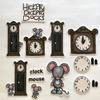 Hickory Dickory Dock 16 PRECUT Felt Figure for Felt/Flannel Board Plus Activity Pages Nursery Rhyme Stories Story Set view 2
