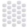 30Pcs Worm Gears, Bettomshin 9x2x5mm/0.35x0.08x0.2"(ODxIDxT)162A 0.5Modulus Plastic Gear, White High Rotating Speed Wide Uses for Pulley Belt Shaft Robot RC Motor Worm Crown Hand DIY Car Kit view 1
