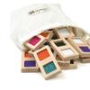 Andreu Toys 16115 Domino Textures Wooden Puzzles, Multicoloured view 1