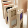 Andreu Toys 16115 Domino Textures Wooden Puzzles, Multicoloured view 2